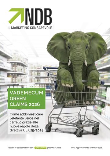 Copertina del Vademecum Green Claims 2026 — Come addomesticare l'elefante verde nel carrello